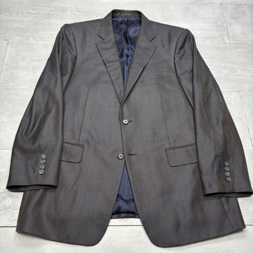 Loro Piana John W Nordstrom Blazer Mens 42R Brown Wool Silk Sport Coat Jacket